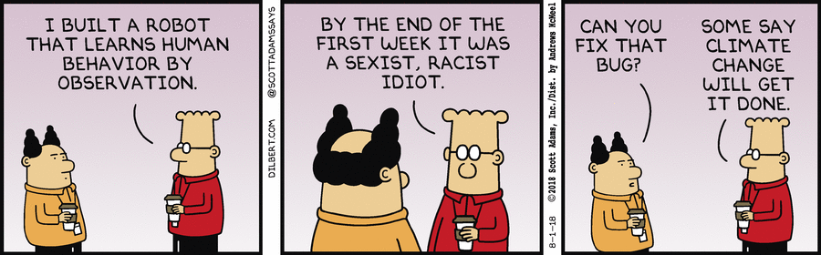 Dilbert AI Cartoon